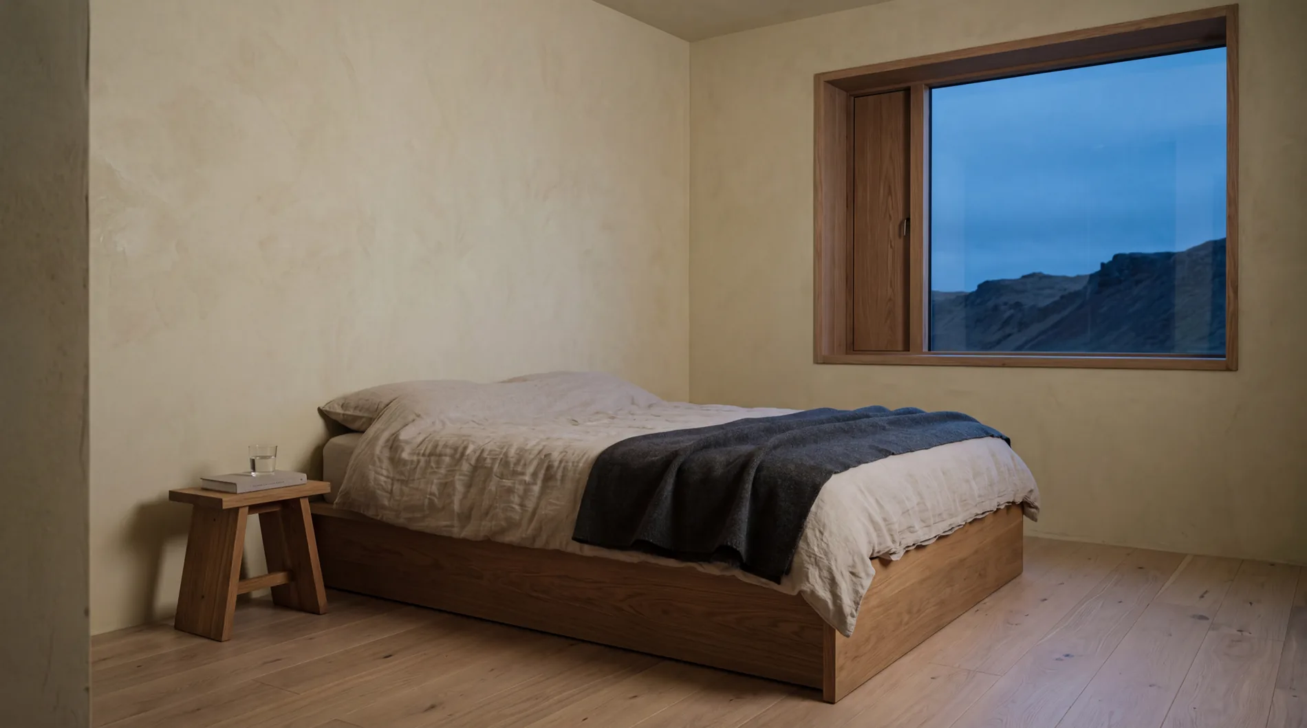 Bedroom designed without outlets on the bed walls