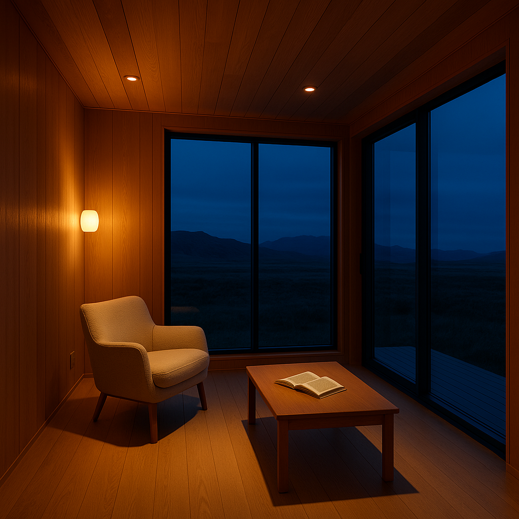 Circadian lighting at dusk